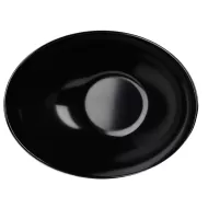 Churchill Alchemy Melamine Black Moonstone Bowl 35.5x25x18cm 450cl - pack size 2