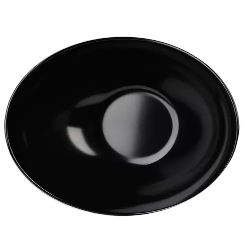 Churchill Alchemy Melamine Black Moonstone Bowl 35.5x25x18cm 450cl - pack size 2