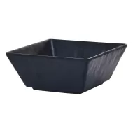 Mirage Martello Melamine Black Square Bowl 24cm 3 Litre - pack size 1