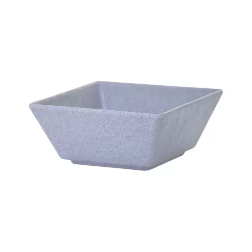 Mirage Martello Melamine Grey Square Bowl 20cm 2 Litre - pack size 1