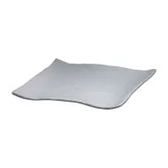 Mirage Martello Melamine Grey Square Platter 28cm - pack size 1
