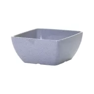 Mirage Piazza Melamine Grey Square Bowl 24.5cm 4 Litre - pack size 1
