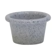 Mirage Piccolo Melamine Grey Speckle Round Ramekin 6cm 1.5oz - pack size 1