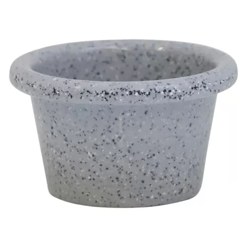 Mirage Piccolo Melamine Grey Speckle Round Ramekin 7cm 2oz - pack size 1