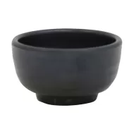 Mirage Piccolo Melamine Black Round Ramekin Bowl 6cm 2oz - pack size 1