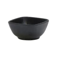 Mirage Piccolo Melamine Black Square Ramekin 7cm 3.5oz - pack size 1