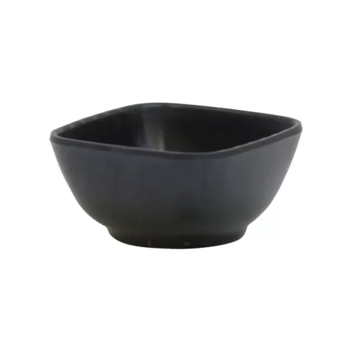 Mirage Piccolo Melamine Black Square Ramekin 7cm 3.5oz - pack size 1