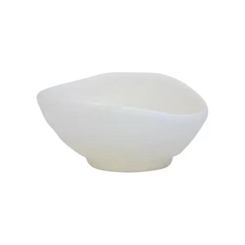 Mirage Piccolo Melamine White Organic Oval Ramekin 8.5x7cm 3.5oz - pack size 1