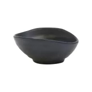 Mirage Piccolo Melamine Black Organic Oval Ramekin 8.5x7cm 3.5oz - pack size 1