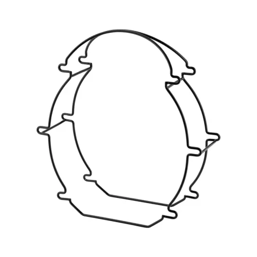 Dalebrook Black Stainless Steel Tea Stand 362 x 135 x 385mm - pack size 1