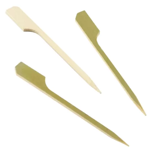 Bamboo Paddle Skewers 9cm 3.5in - pack size 1