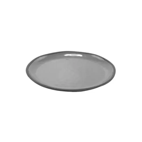 Dalebrook Marl Melamine Charcoal Grey Round Shallow Plate 280x26mm - pack size 1