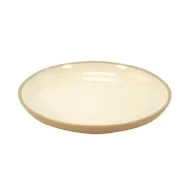 Dalebrook Marl Melamine Cream Round Deep Dish 385x47mm - pack size 1