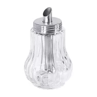 Contacto Glass Sugar Pourer With 18/0 Stainless Steel Screw Top 150ml - pack size 1