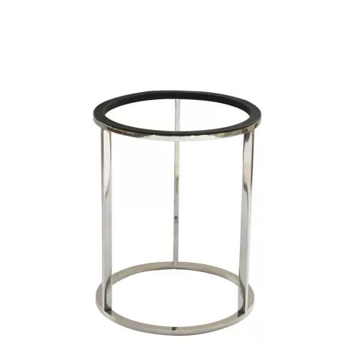Craster Tilt Stainless Steel Round Tall Riser 21.8x26.5cm - pack size 1
