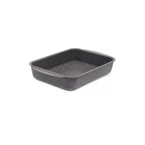 Primeware Graniteware Aluminium Rectangular Baking Tray 25.5x38x6.5cm - pack size 1