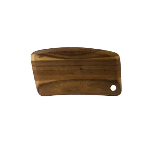 Churchill Art De Cuisine Rustic Acacia Wood Small Deli Geo Board 31x17cm - pack size 4