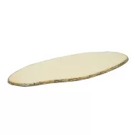 Oval Wood Bark Melamine Platter - pack size 1