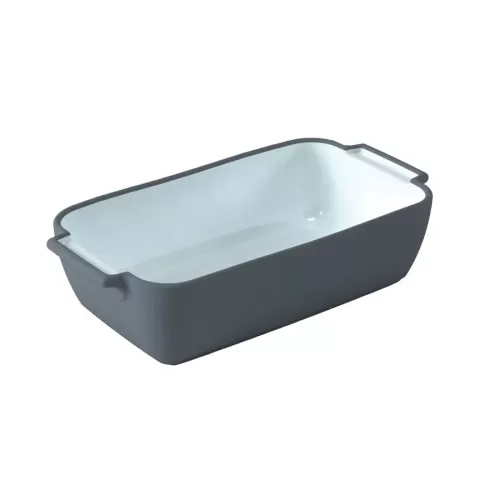 Steel Blue Marl 1/3 Size Crock - pack size 1