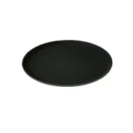Beaumont Plastic Round Black Non Slip Waiters Tray 35cm - pack size 1