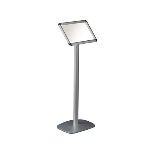 A4 Menu Stand 33 X 25 X 96.7 - 101cm Aluminium - pack size 1