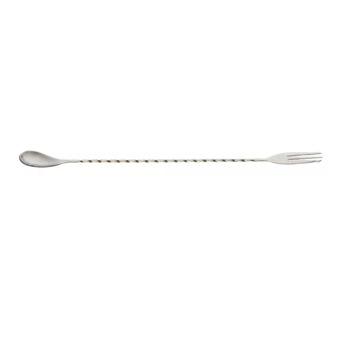 Barfly Stainless Steel Bar Spoon With Fork End - pack size 1