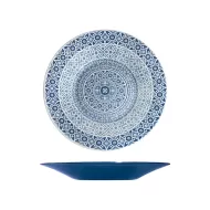 Blue Moroccan Marrakesh Bowl Dia 480 x 60mm - pack size 1