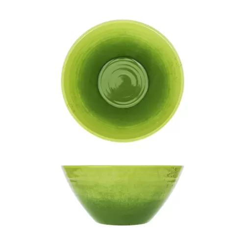 Light Green Glazed Melamine Casablanca 1.6L Bowl - pack size 1