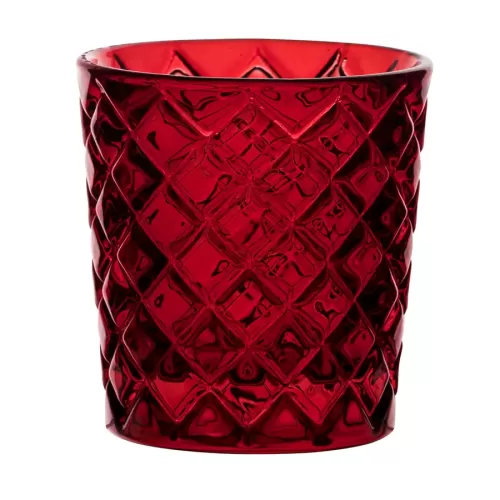 Criss Cross Red Nightlight Holder - pack size 12