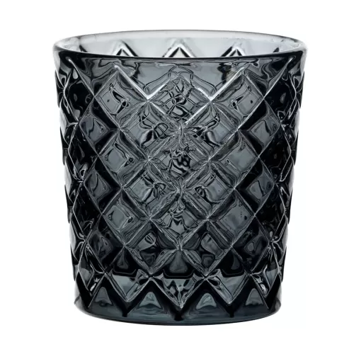 Criss Cross Grey Nightlight Holder - pack size 12