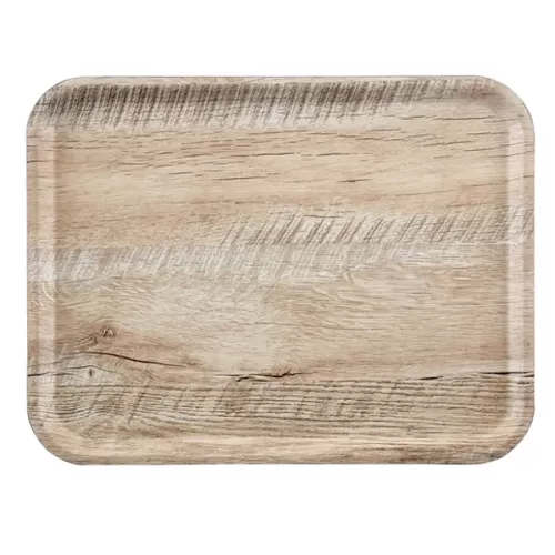 Cambro Capri Laminated Light Oak Cafeteria Tray 43x33cm - pack size 1