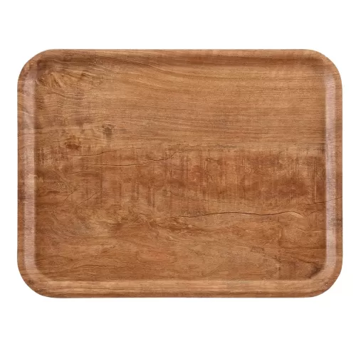 Cambro Capri Laminated Brown Olive Cafeteria Tray 43x33cm - pack size 1