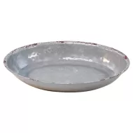 Dalebrook Casablanca Melamine Grey Oval Bowl 42x28cm 3.8 Litre - pack size 1