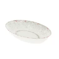 Dalebrook White Casablanca Melamine Oval Bowl 42x28x7cm 3.8 Litre - pack size 1