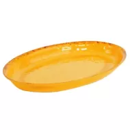 Dalebrook Casablanca Melamine Orange Oval Bowl 42x28cm 2.5 Litre - pack size 1