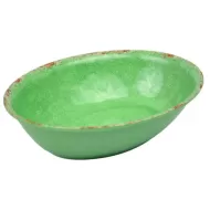 Dalebrook Casablanca Melamine Green Oval Bowl 21x28cm 1.5 Litre - pack size 1