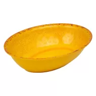 Dalebrook Casablanca Melamine Orange Oval Bowl 21x28cm 1.5 Litre - pack size 1