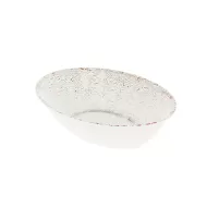 Dalebrook White Casablanca Melamine Oval Bowl 21x28x7cm 1.5 Litre - pack size 1