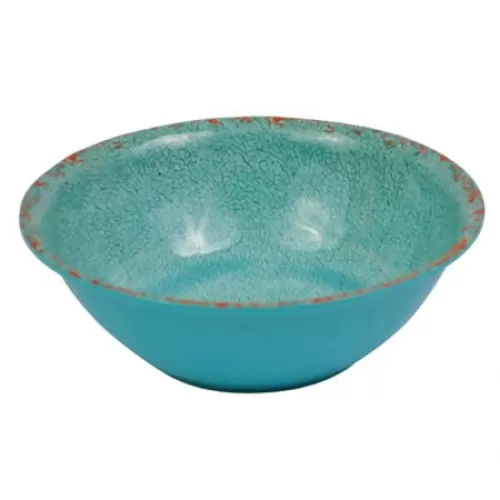 Dalebrook Casablanca Melamine Blue Round Deep Bowl 21cm 1.3 Litre - pack size 1