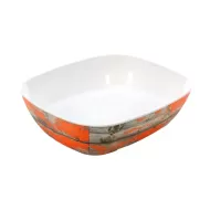 Tura Rustic Orange 1/2 Crock 26.5 x 32.5cm3.5L - pack size 1