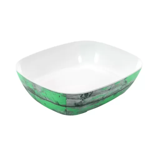 Tura Rustic Teal 1/2 Crock 26.5 x 32.5cm3.5L - pack size 1