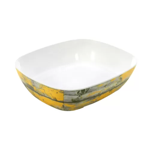 Tura Rustic Yellow 1/2 Crock 26.5 x 32.5cm3.5L - pack size 1