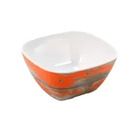 Tura Rustic Orange 1/6 Crock 17.6 x 16.2cm 1L - pack size 1