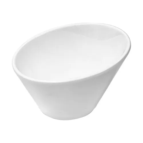 Mirage Melamine White Oval Bowl 9 x 7.5cm - pack size 1