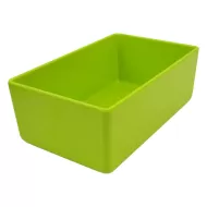 Dalebrook Melamine Lime Green Rectangular Chunky Crock 26x16.2x10cm 3.2 Litre - pack size 1