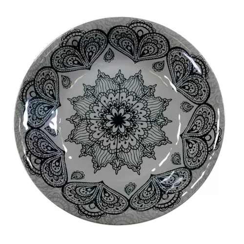 Mehndi Grey Bowl 35cm 3.5Ltr - pack size 1