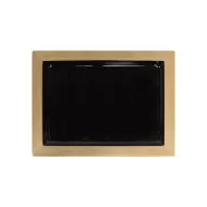 Tura Black Frame Platter 28cm - pack size 6