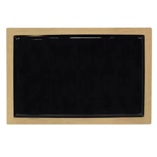 Tura Black Frame Platter 42cm - pack size 6