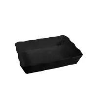 Dalebrook Aalto Melamine Black Rectangular Dish 28x21cm 2.3 Litre - pack size 1