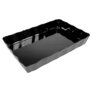 Dalebrook Aalto Melamine Black Rectangular Dish 42x28cm 5.2 Litre - pack size 1